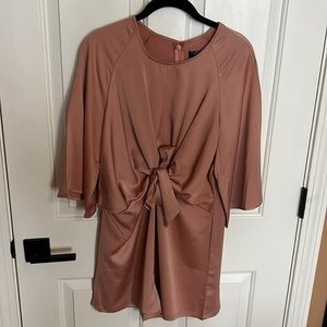 NWT tie front kimono sleeve romper